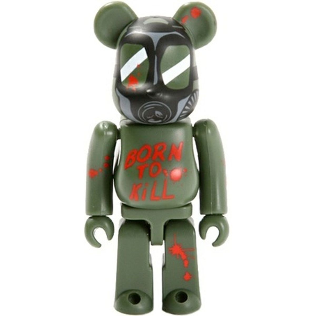 Green Montage Be@rbrick 100%