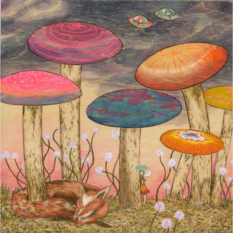Space Shrooms by Jen Tong