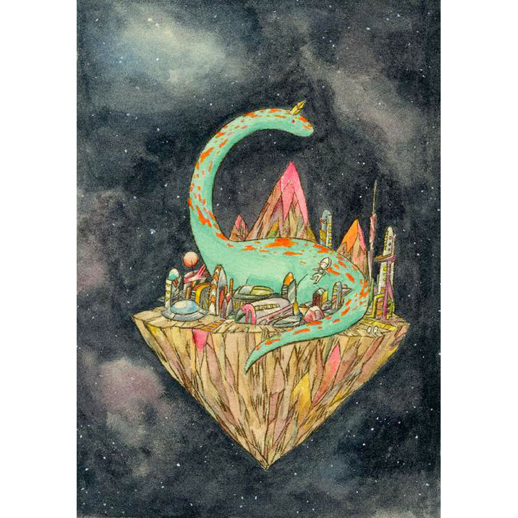 Dino Island / Rest Stop by Jen Tong