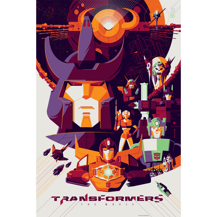 Transformers: The Movie by Tom Whalen