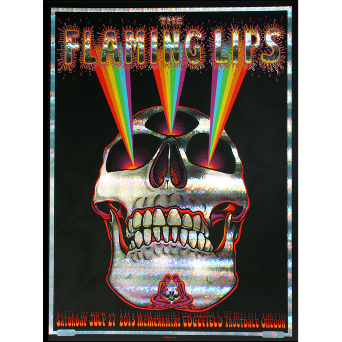 The Flaming Lips – Troutdale, OR 2013 (Stain Glass Foil)