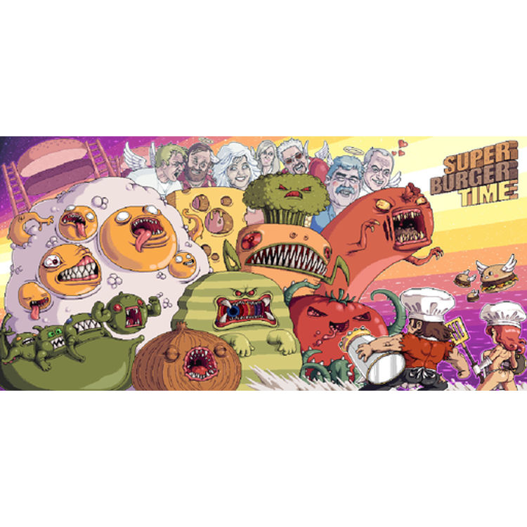 Super Burger Time by Paul Robertson