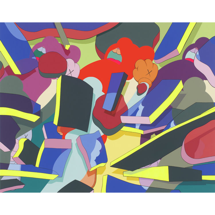 Cut Through the City (2012) by Kaws (Brian Donnelly)