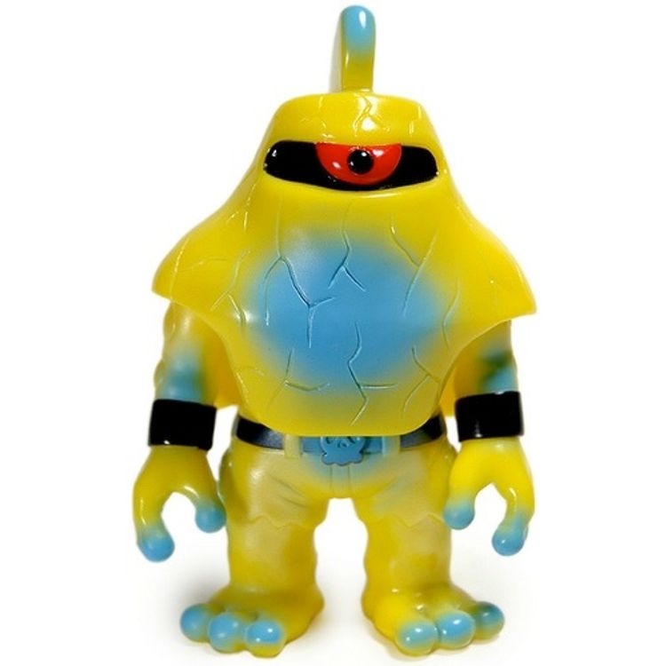 Mutant Bigaro - Yellow w/ Blue Sprays by Real X Head (Mori Katsura)