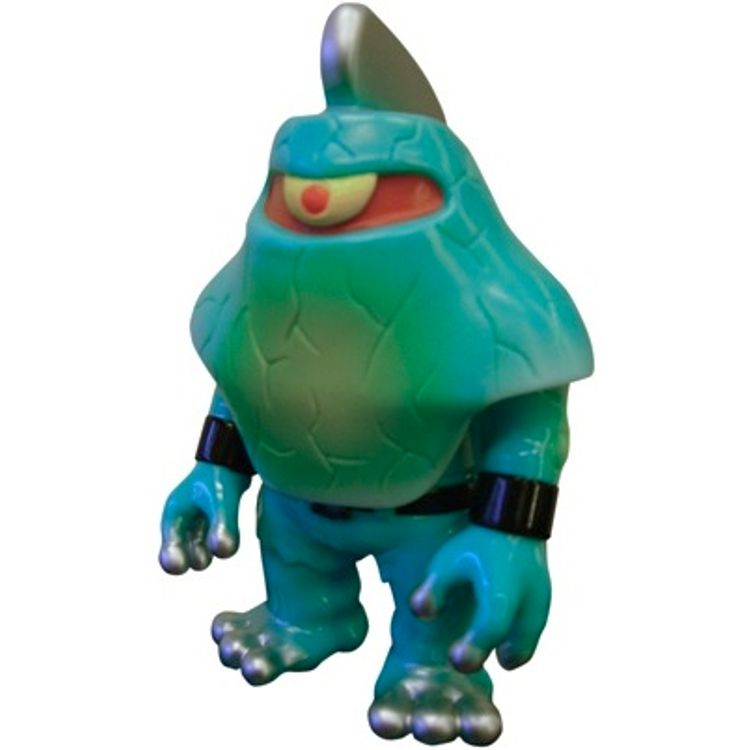 Mutant Bigaro - Blue w/ Green Sprays by Real X Head (Mori Katsura)