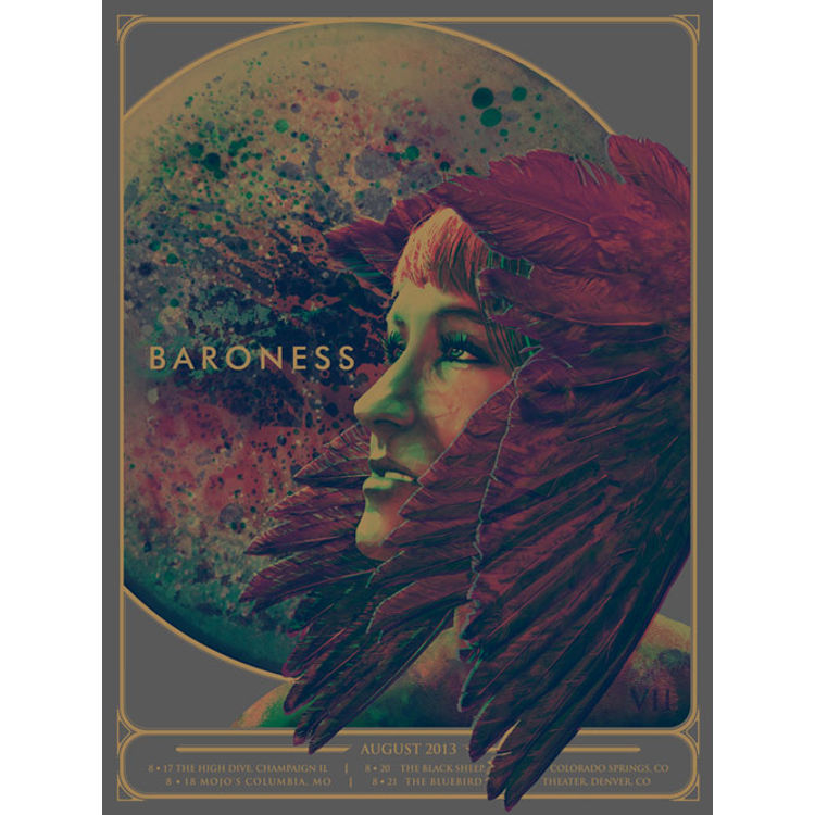 Baroness - VII Summer Tour, 2013 by Burlesque Of North America