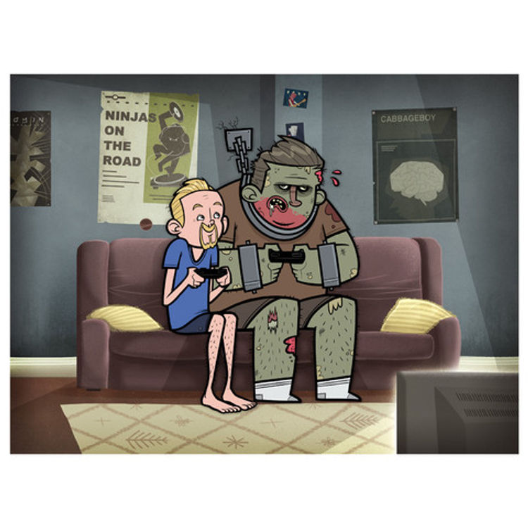 You're My Best Friend - Print by Justin White