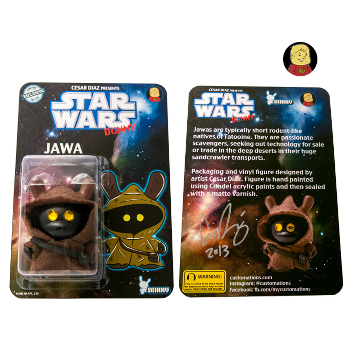 Star Wars Jawa Dunny carded