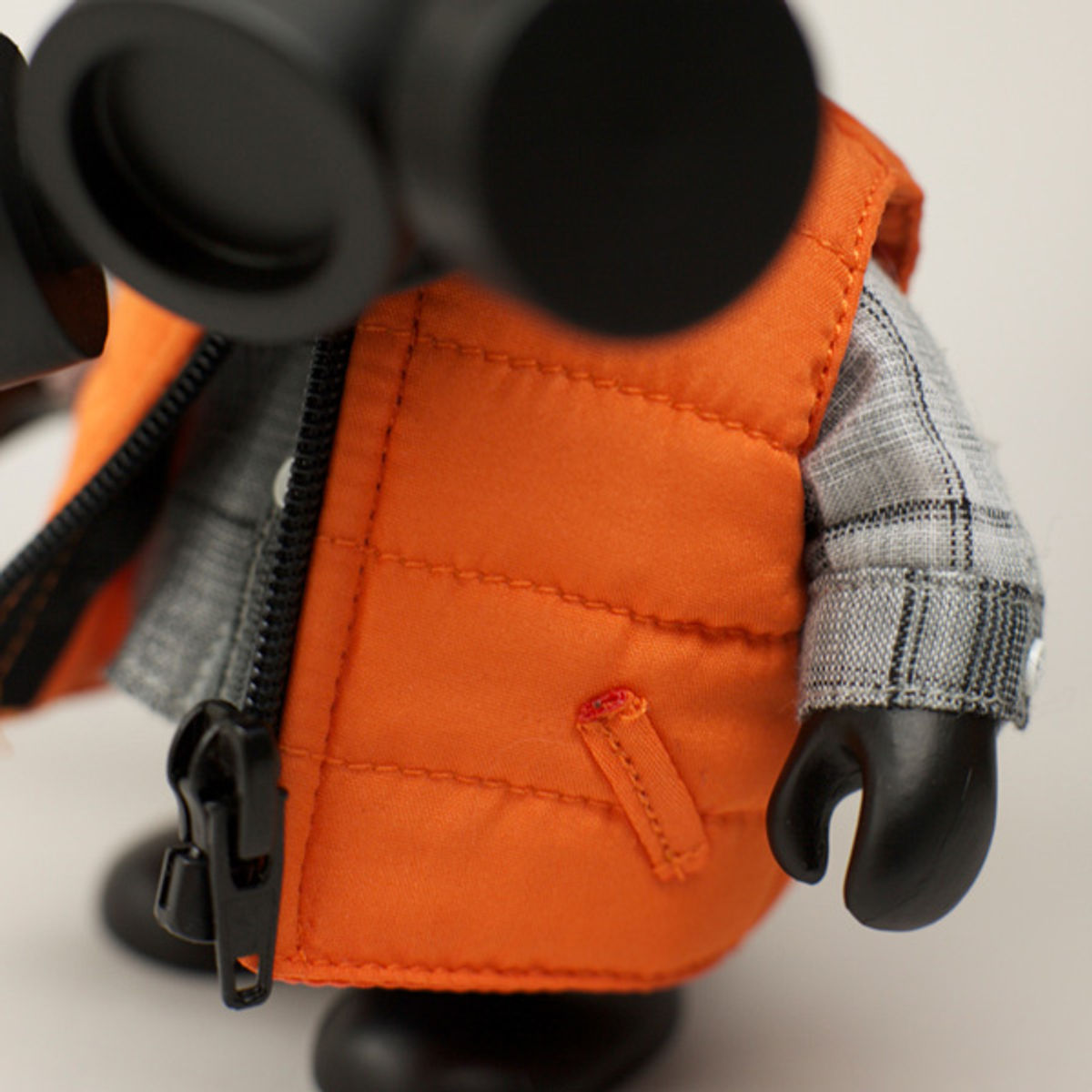Orange Puffy Vest