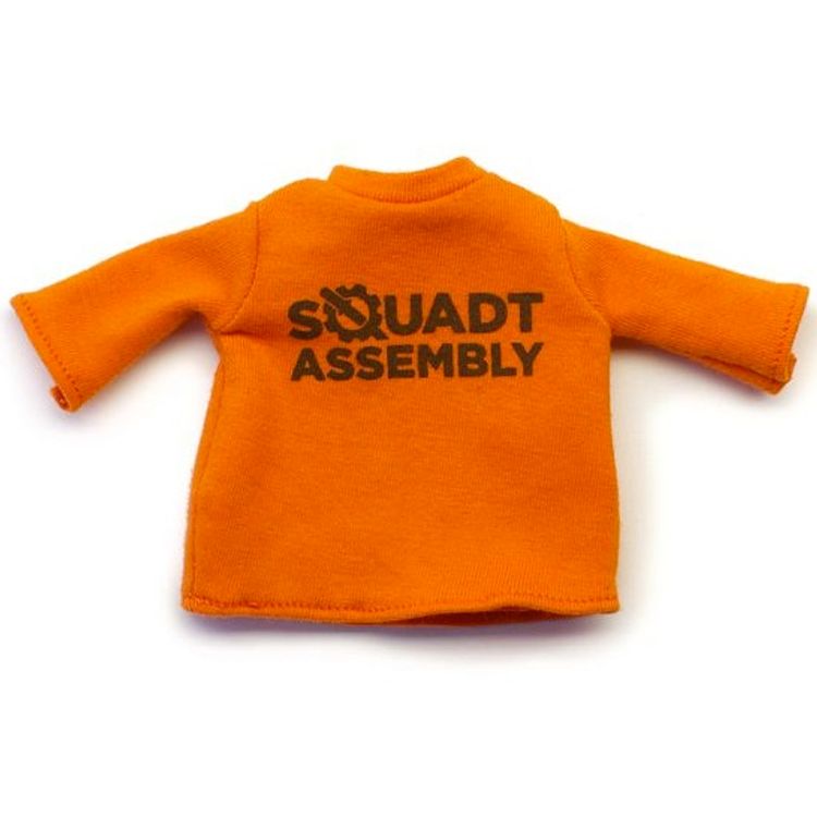 Squadt Assembly Logo Orange Tee by Ferg