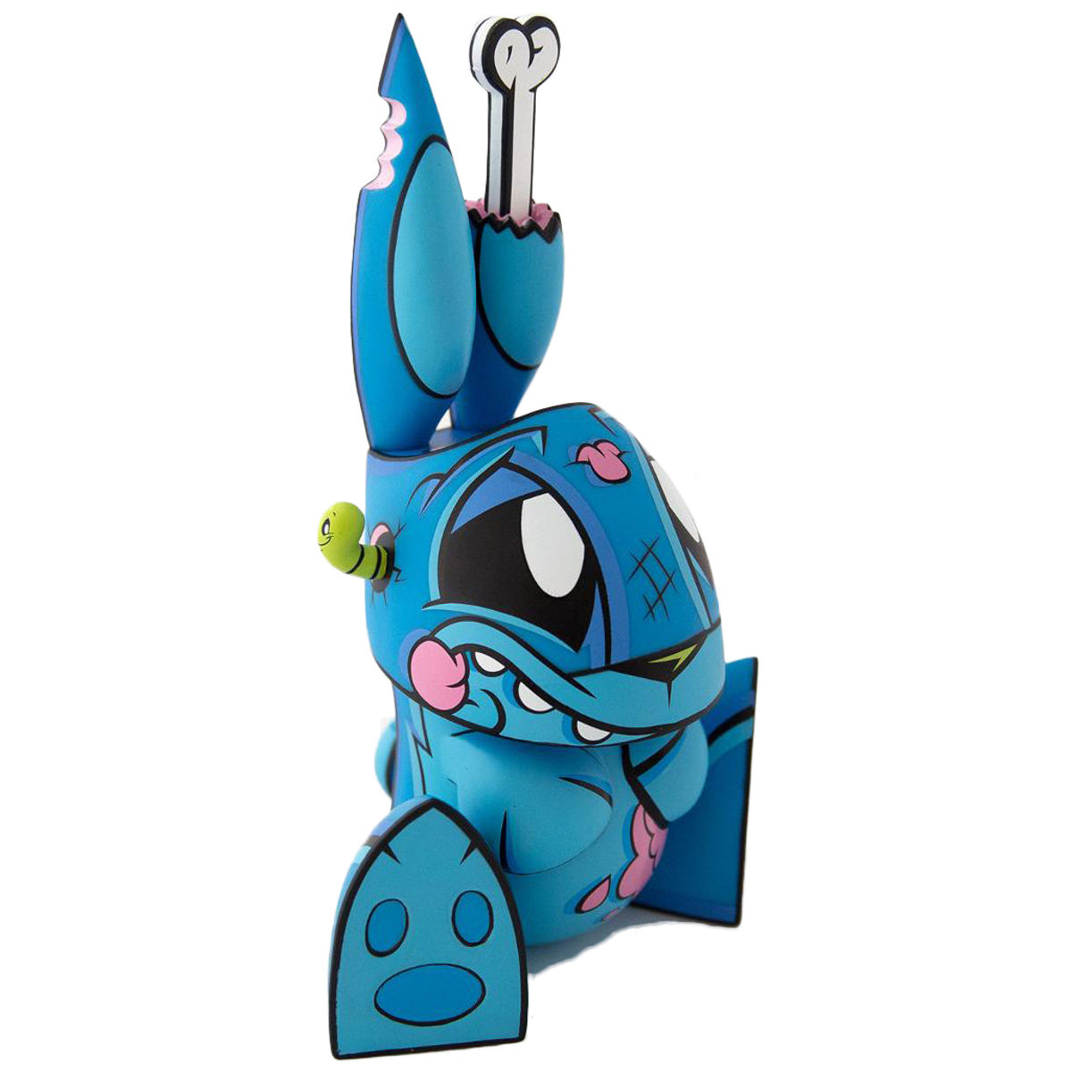 Chaos Bunnies - Blue Zombie Bunny #10