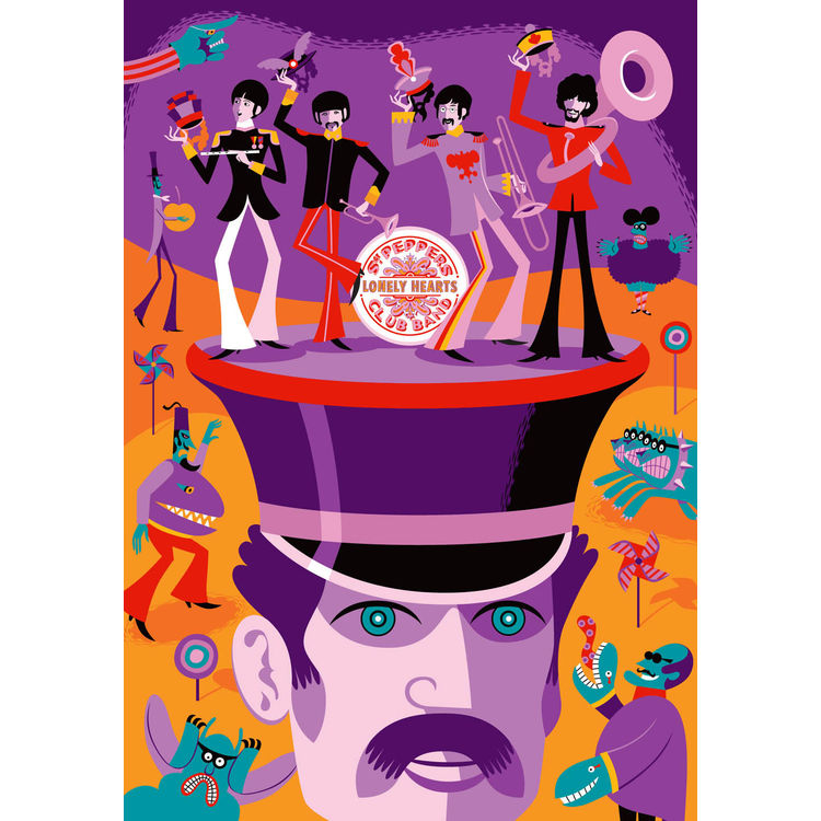 May I Introduce to You - Orange Variant by Shag (Josh Agle)