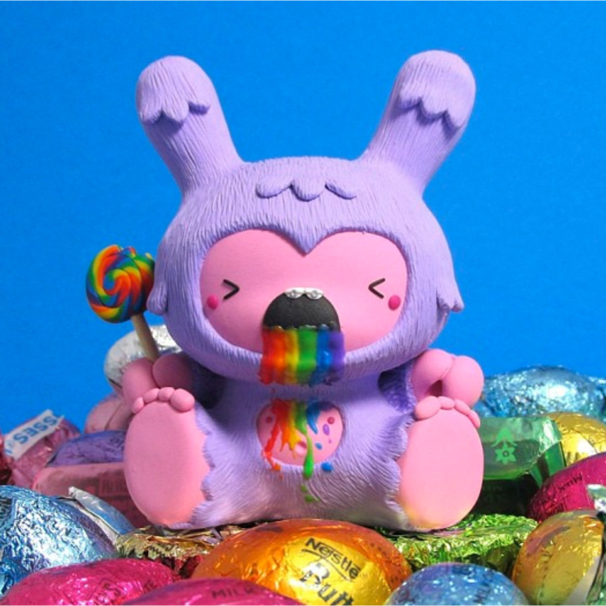 Purple Lovesick Sitter