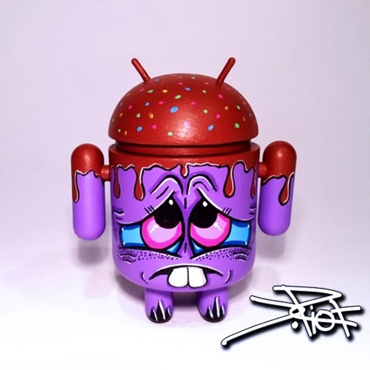Purple Drip Rioteer Droid