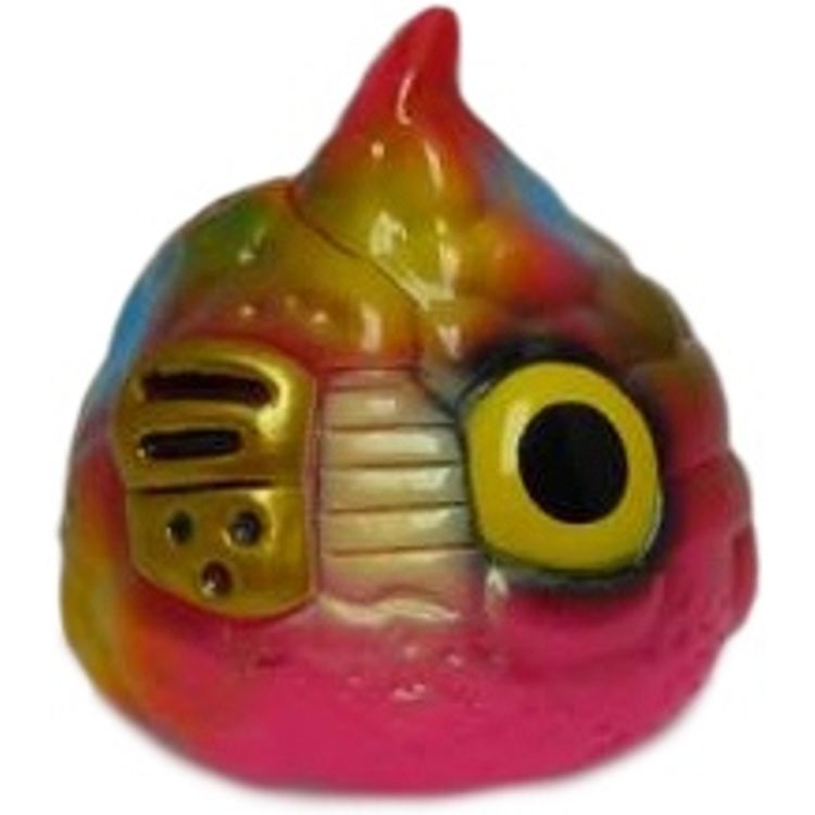 Mini Chaos Slime - Red w/ Sprays by Real X Head (Mori Katsura)