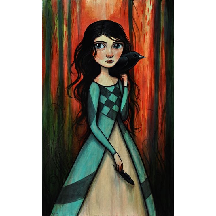 Crow Feather by Kelly Vivanco