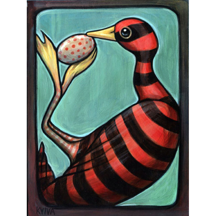 Striped Duck by Kelly Vivanco
