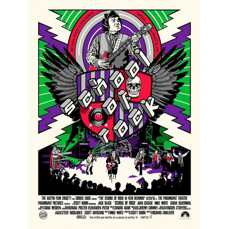 The School of Rock - Variant by N.E. (New Flesh)