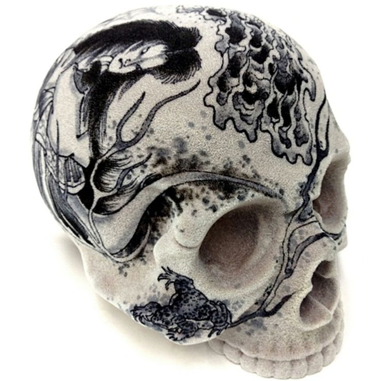 Skull Head - Three Tides Tattoo by GANJI (Three Tides tattoo)