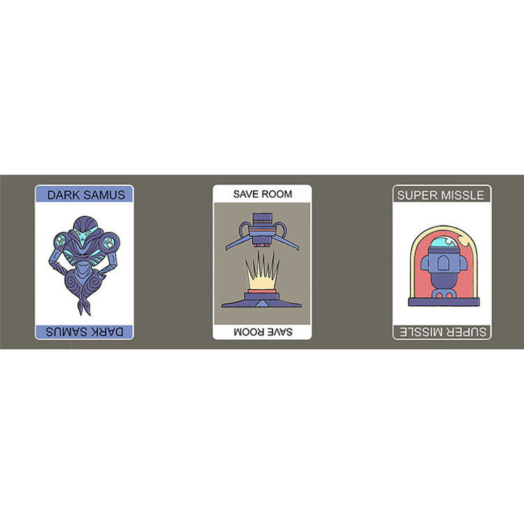 Dark Samus in the Save Room with the Super Missle by Alex Campos