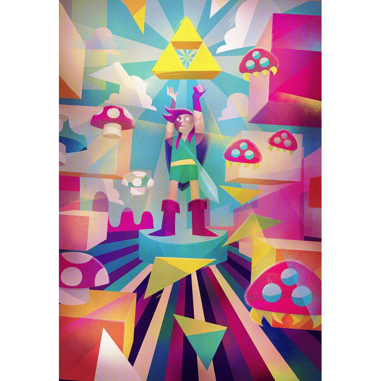 Triforce - Power (Link) by Carlos Lerma
