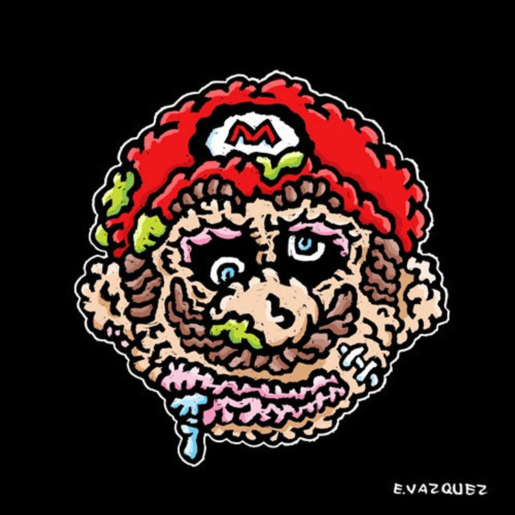 Mario Madball by Edwin Vazquez