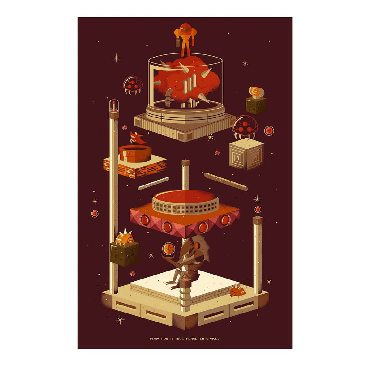 Pray For A True Peace In Space