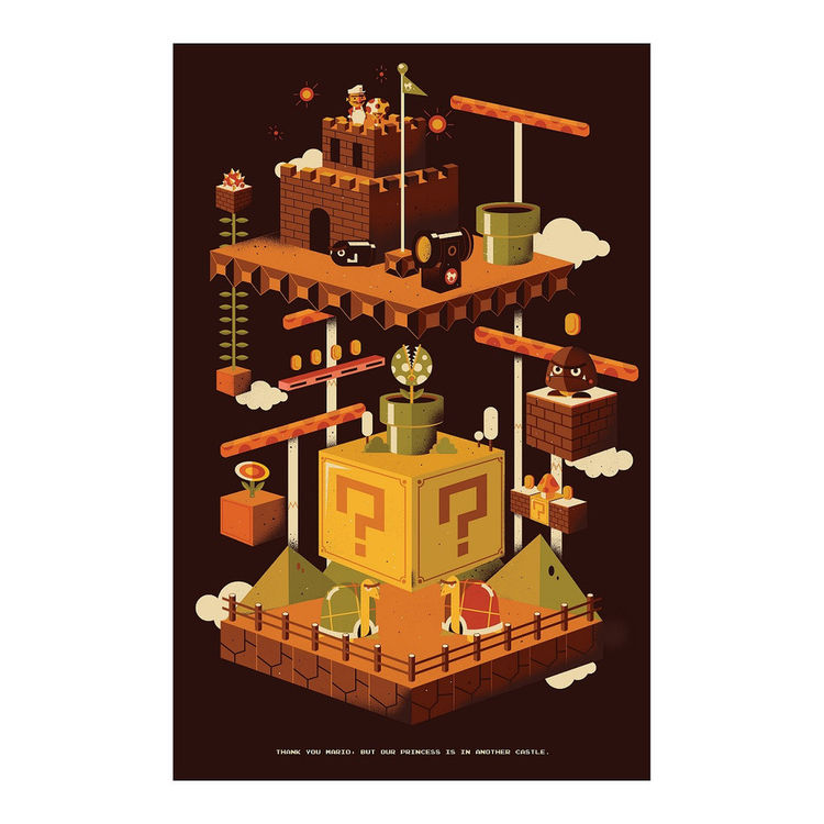 Thanks Mario by Jorsh Peña