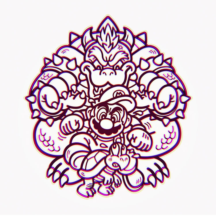 Koopa Troopa < Mario < Bowser by Justin Gammon