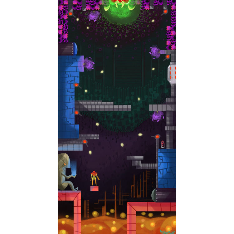 Metroid by Maria Vitan