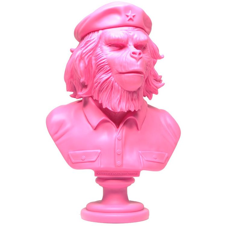 Rebel Ape Bust - Pink by SSUR