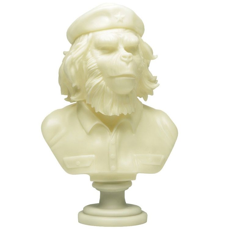 Rebel Ape Bust - GID by SSUR