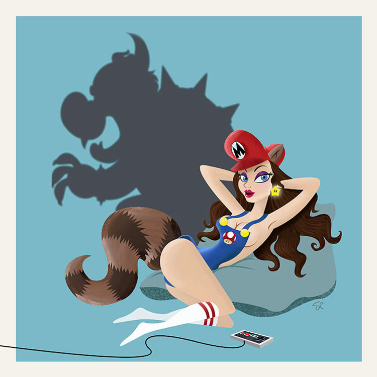 Miss Mushroom Kingdom by Sam Carter