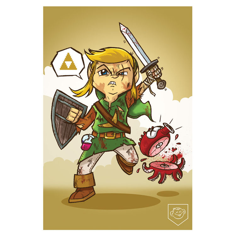 Battle-Ravaged Link by Dennis "Tanoshiboy" Salvatier