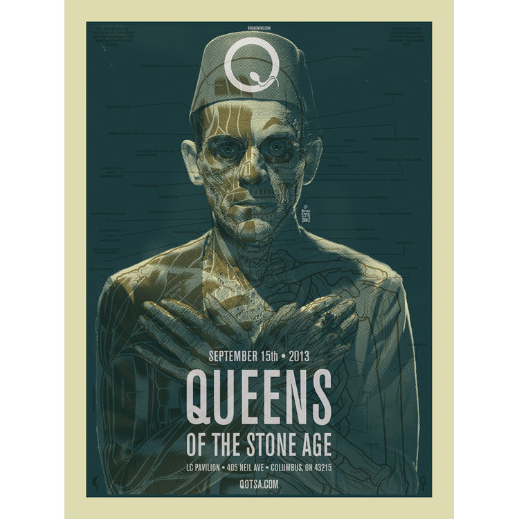 Queens of the Stone Age – Columbus, OH 2013 by Brian Ewing