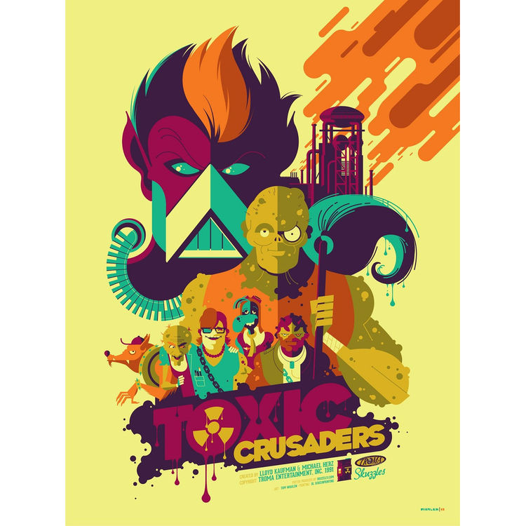 The Toxic Crusaders by Tom Whalen