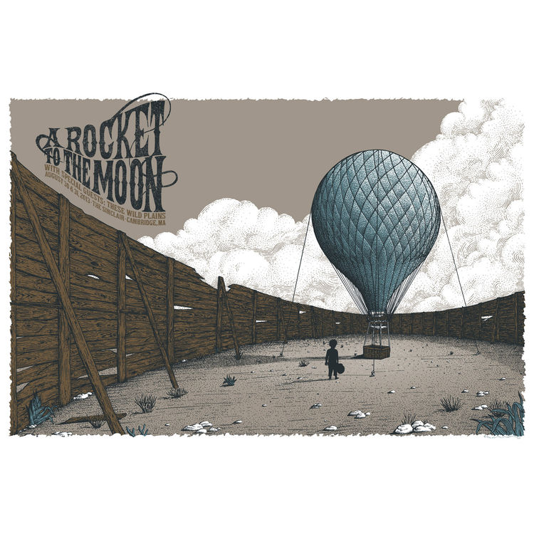 A Rocket to the Moon – Cambridge, MA 2013 by Neal Williams