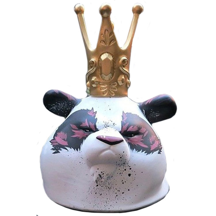OG Panda King Head - 14" by Woes (Aaron Martin)