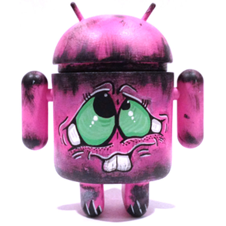 Charred Rioteer Droid-Pink by J.Riot