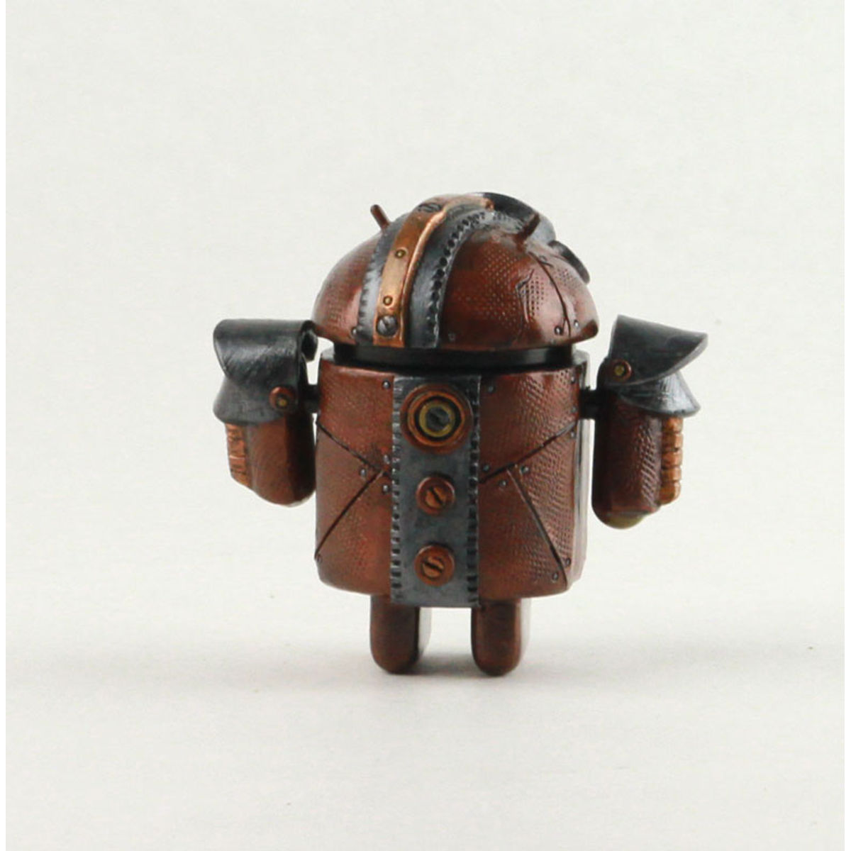 Steampunk Google Droid Bronze