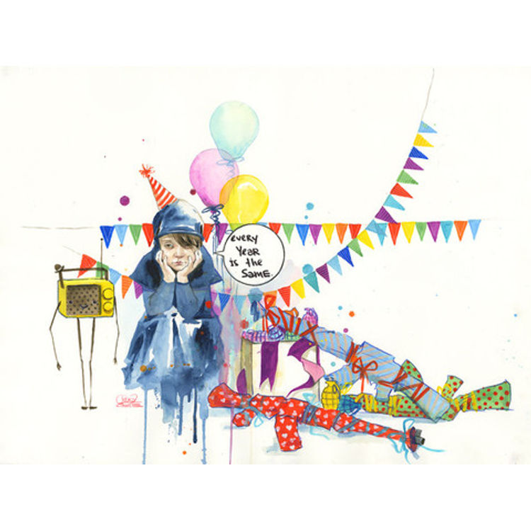 Unhappy B-Day by Lora Zombie