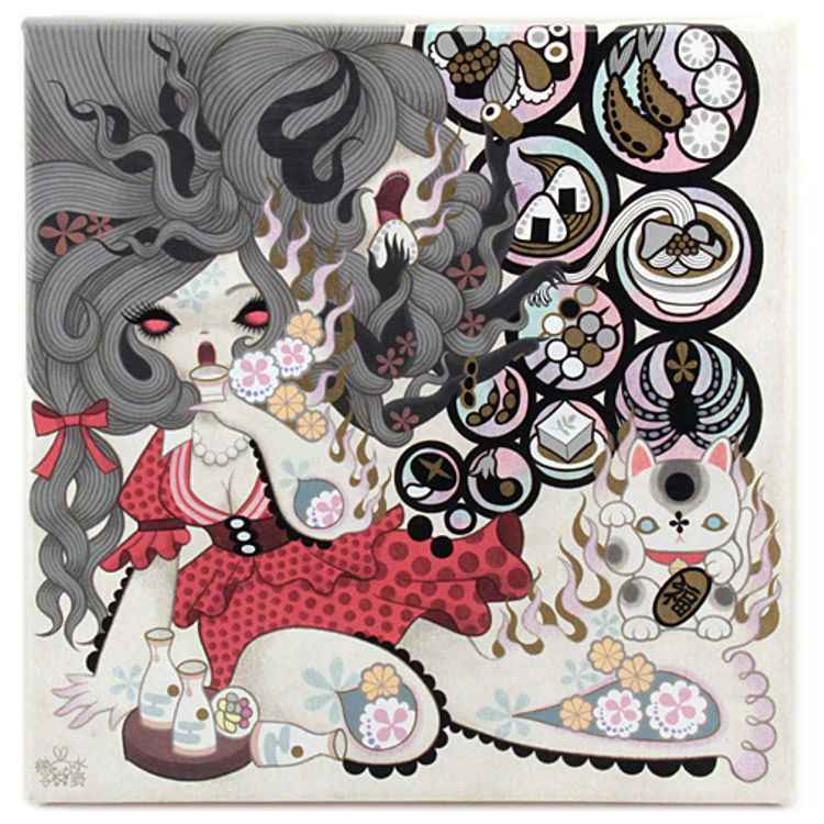 FUTAKUCHI ONNA (TWO-MOUTHED WOMAN) 1 by Junko Mizuno
