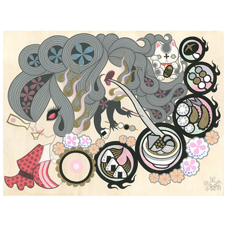 FUTAKUCHI ONNA (TWO-MOUTHED WOMAN) 2 by Junko Mizuno
