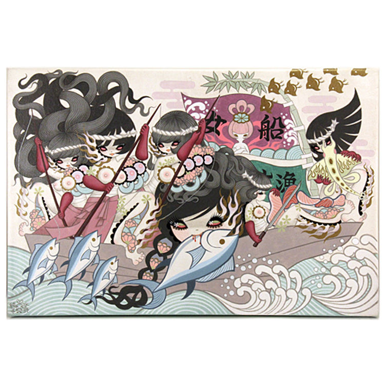 ONNA BUNE (WOMEN'S FISHING BOAT) 1 by Junko Mizuno