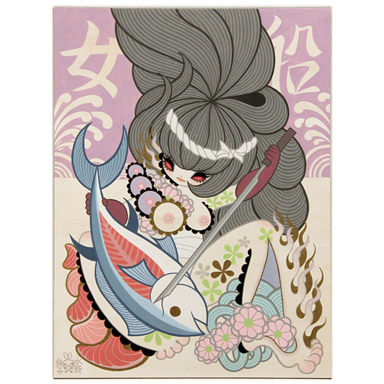 ONNA BUNE (WOMEN'S FISHING BOAT) 2 by Junko Mizuno