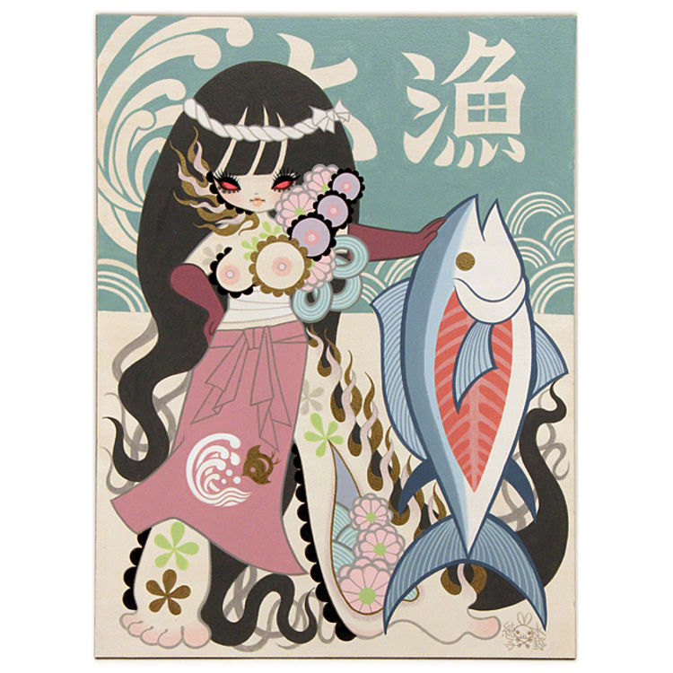 ONNA BUNE (WOMEN'S FISHING BOAT) 3 by Junko Mizuno