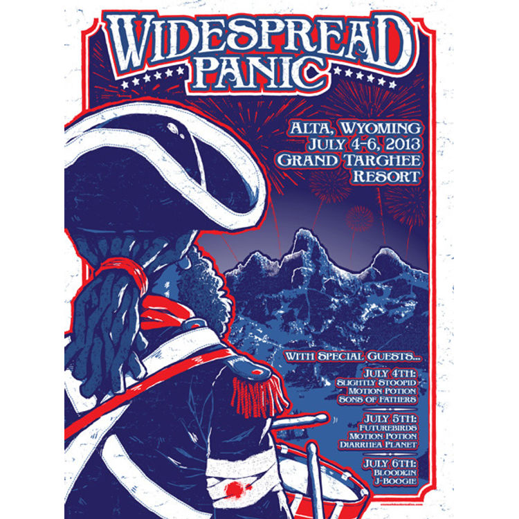 Widespread Panic - Alta WY, 2013 by Darin Shock