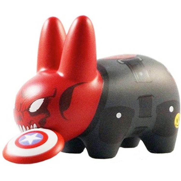 Red Skull Labbit by Frank Kozik