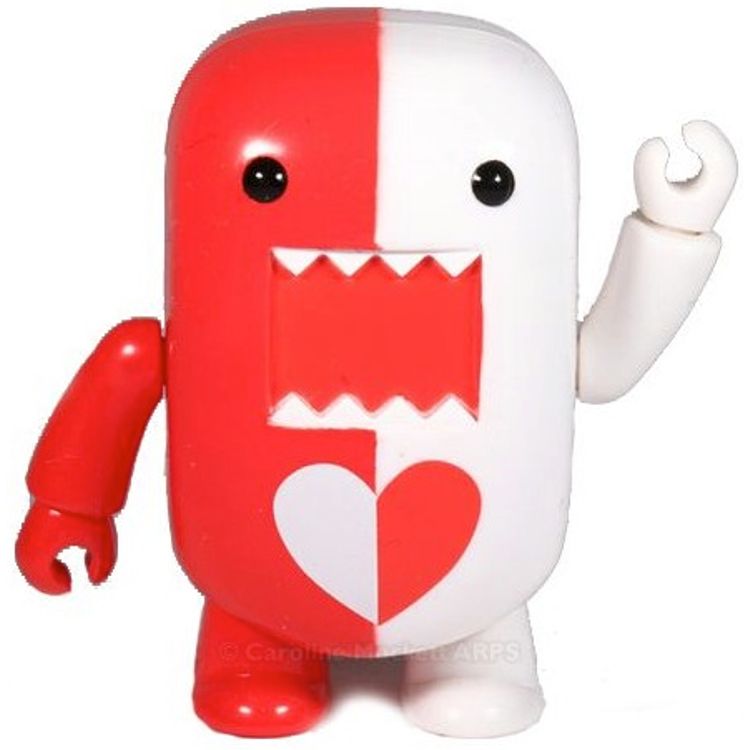 Domo - Red & White Heart by Dark Horse