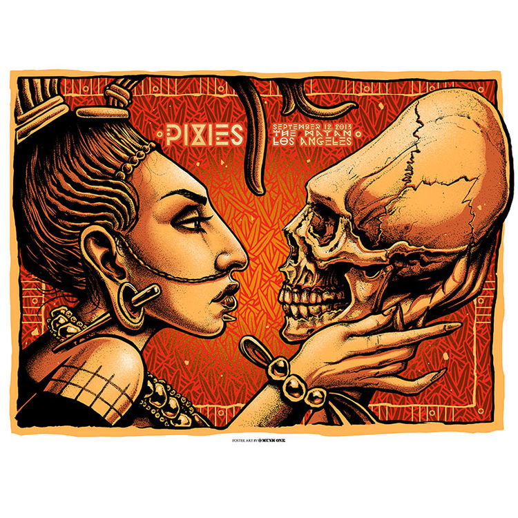 Pixies – Los Angeles, CA 2013 by Munk One